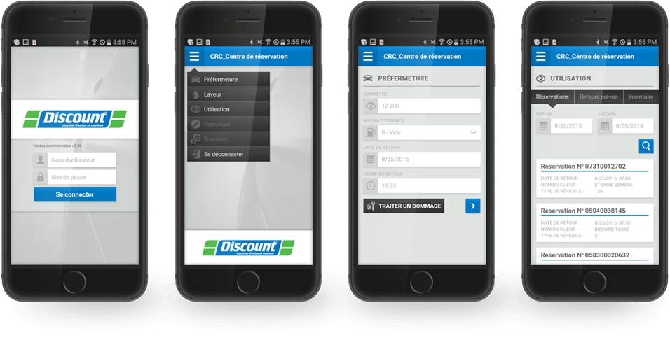 Discount Car Rental Mobile App