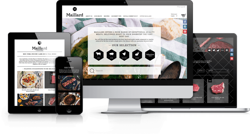 Maillard eCommerce Website